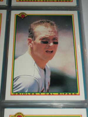 Cal Ripken 1990 Bowman Baseball Card