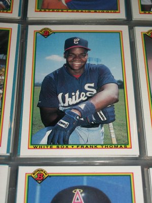 Frank Thomas RARE 1990 Bowman ROOKIE-Baseball Card