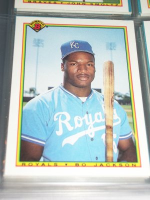 Bo Jackson 1990 Bowman Baseball Card