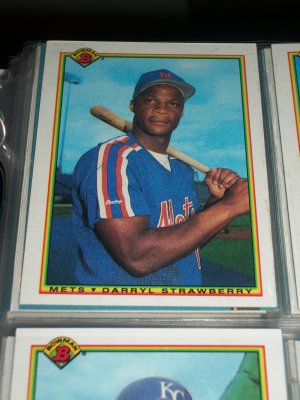 Darryl Strawberry 1990 Bowman Baseball Card