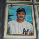 Don Mattingly 1990 bowman baseball card