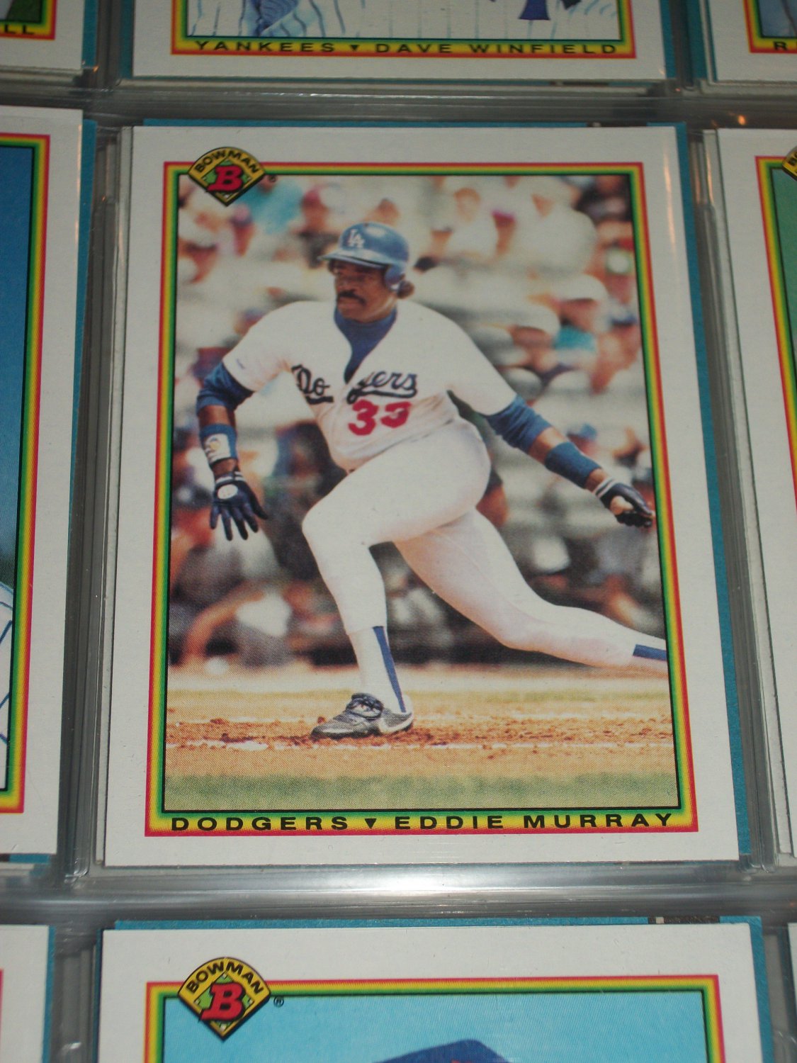 Eddie Murray 1990 Bowman Baseball Card