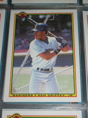Ken Griffey jr 1990 Bowman Baseball Card