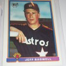 RARE Jeff bagwell 1991 Bowman MVP insert baseball card