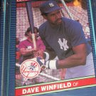 Dave Winfield 1986 Leaf baseball card