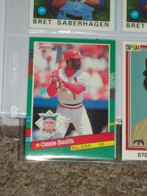 Ozzie Smith 1991 Donruss N.L. All-Star baseball card