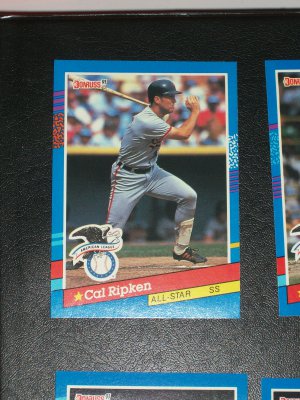 Cal Ripken 1991 Donruss A.L. All-Star baseball card