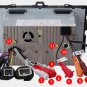 2 Din 7 Inch Car DVD Player for Toyota Corolla with GPS Bluetooth DVB-T