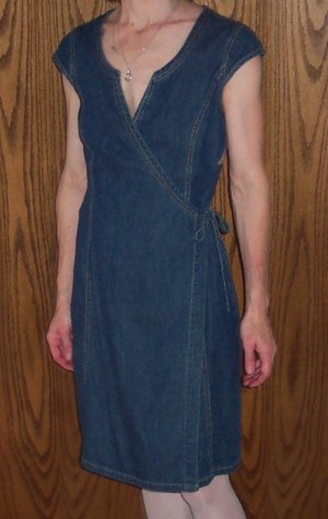 old navy jean dress