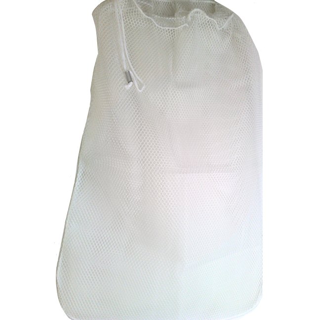 Laundry Bag Mesh Utility Drawstring 24x36 White Net