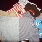 Set of 5 Carters Onesies and 2 carters knit pants 3month