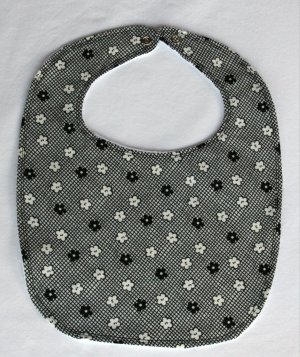 Black and White Bib