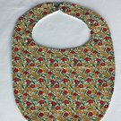 Yellow and Red Flowers Bib
