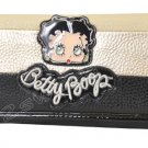 Multi-Stripe Betty Boop Checkbook Wallet