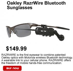 oakley razrwire bluetooth