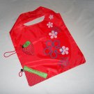 Reusable Red Strawberry Tote Bag