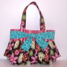 Flowers and Bows Handmade Handbag