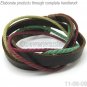 Leather and Rope Woven Bracelets Adjustable 3S