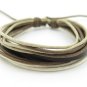 Cuff Bracelet Made Of Multicolour Cotton Paraffined Ropes Woven adjustable 6S
