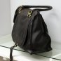Dark Brown Leather Handbag