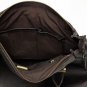 Dark Brown Leather Handbag