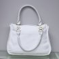 White Leather Handbag