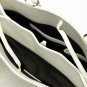 White Woven Double Tote