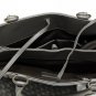 Gray Woven Double Tote