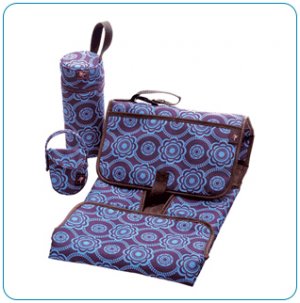 Tiny Tillia Changer On the Go - Blue Florette