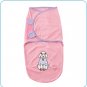 Tiny Tillia Candy Poodle Microfleece Swaddle Blanket (3-6 months)