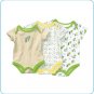 Tiny Tillia Green Growing Bodysuit 3-Size Pack (3-9 months)