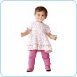 Tiny Tillia Playsuit Ruffle Top + Legging (3-6 months)
