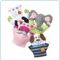 Tiny Tillia Dilly Pig Bath Mitt