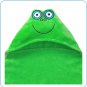 Tiny Tillia Trace Frog Hooded Bath Towel