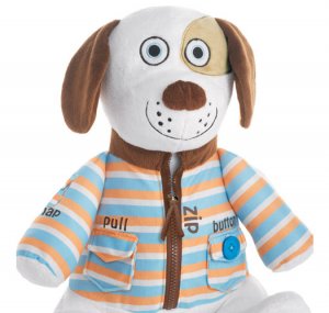 Tiny Tillia Duncan Dog Learn to Dress Toy - Avon