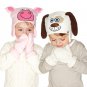 12M-2T: Trace Frog Tiny Tillia Animal Hat & Mitten Set - Avon