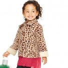 2T: Tiny Tillia Jaguar Animal Print Coat - Avon
