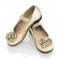 Size 6: Tiny Tillia Toddler Gold Ballet Shoes - Avon