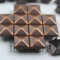 100 12mm Antique Copper Pyramid Studs DIY Studs Metal Studs Craft Studs Spike (CP12）