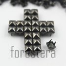 100 5mm Gunmetal Pyramid Studs DIY Studs Metal Studs Craft Studs Spike (GP05)