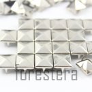 100 10mm Silver Pyramid Studs DIY Studs Metal Studs Craft Studs Spike (SP10)