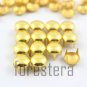 100 8mm Gold Round Studs DIY Studs Metal Studs Craft Studs Spike (JR08)
