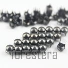 100 5mm Gunmetal Cone Conical Studs DIY Studs Metal Studs Craft Studs Spike (GC05)