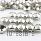 100 10mm Silver Cone Conical Studs DIY Studs Metal Studs Craft Studs Spike (SC10)