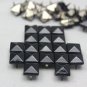 100 8mm Black Pyramid Studs DIY Studs Metal Studs Craft Studs Spike （C-BL08）