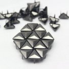 100 10mm Gunmetal Triangle Studs DIY Studs Metal Studs Craft Studs Spike (GT10)