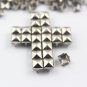 100 5mm Silver Pyramid Studs DIY Studs Metal Studs Craft Studs Spike (SP05)