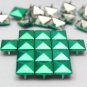 100 10mm Brilliant Green Color  DIY Studs Metal Studs Craft Studs Spike C-BG10