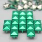 100 8mm Brilliant Green Color  DIY Studs Metal Studs Craft Studs Spike C-BG08