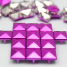 100 10mm Brilliant Rhodo Red Color  DIY Studs Metal Studs Craft Studs Spike C-RH10